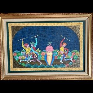 Original 25X35 Painting by Saincilus Ismael